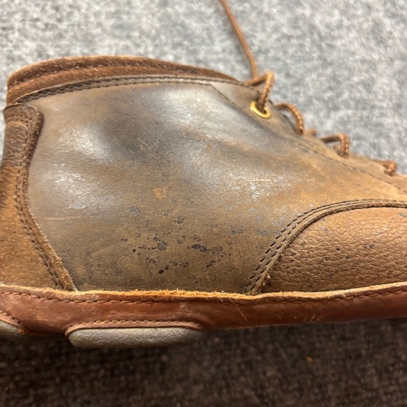 OLUKAI Men’s Brown Leather Hamakua Chukka Boots size: 12 - Picture 6 of 12